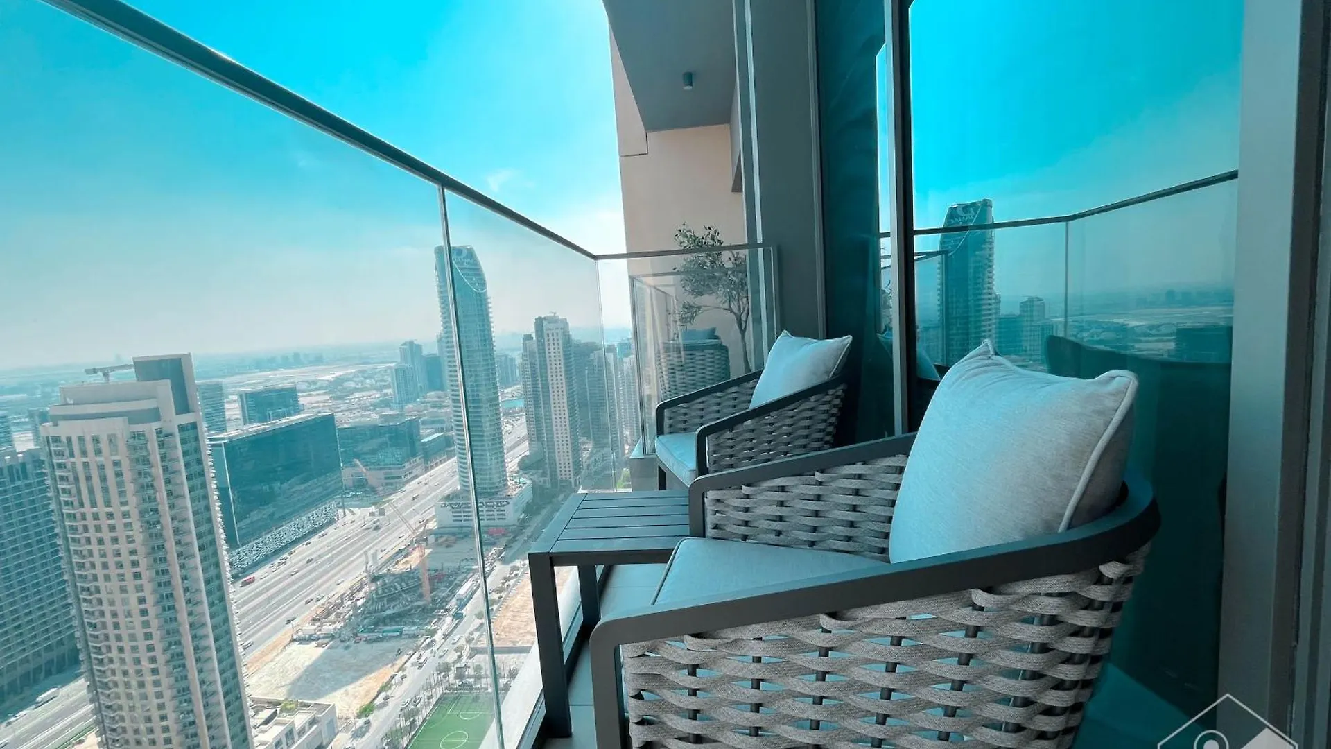 דירה דובאי Burj Royale Luxury 1B Balcony & City View Downtown