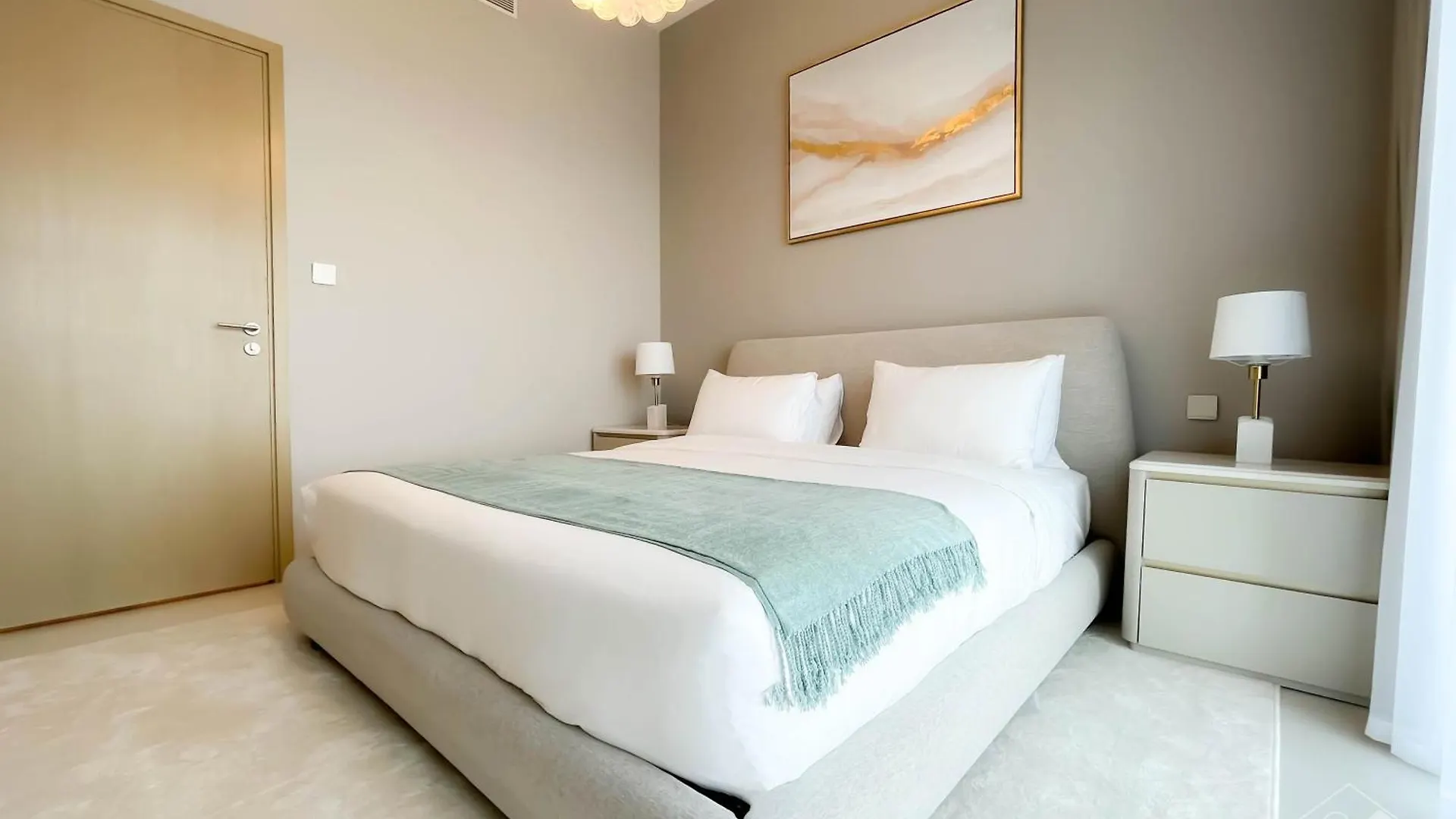 דובאי Burj Royale Luxury 1B Balcony & City View Downtown דירה