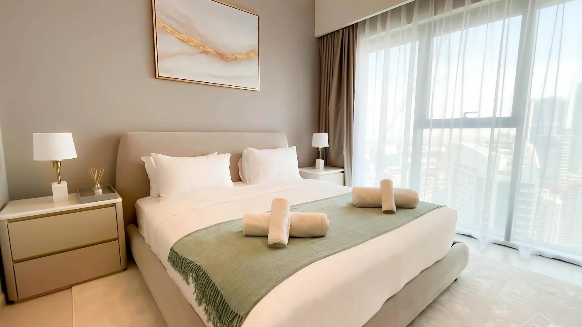 דובאי Burj Royale Luxury 1B Balcony & City View Downtown 0*,