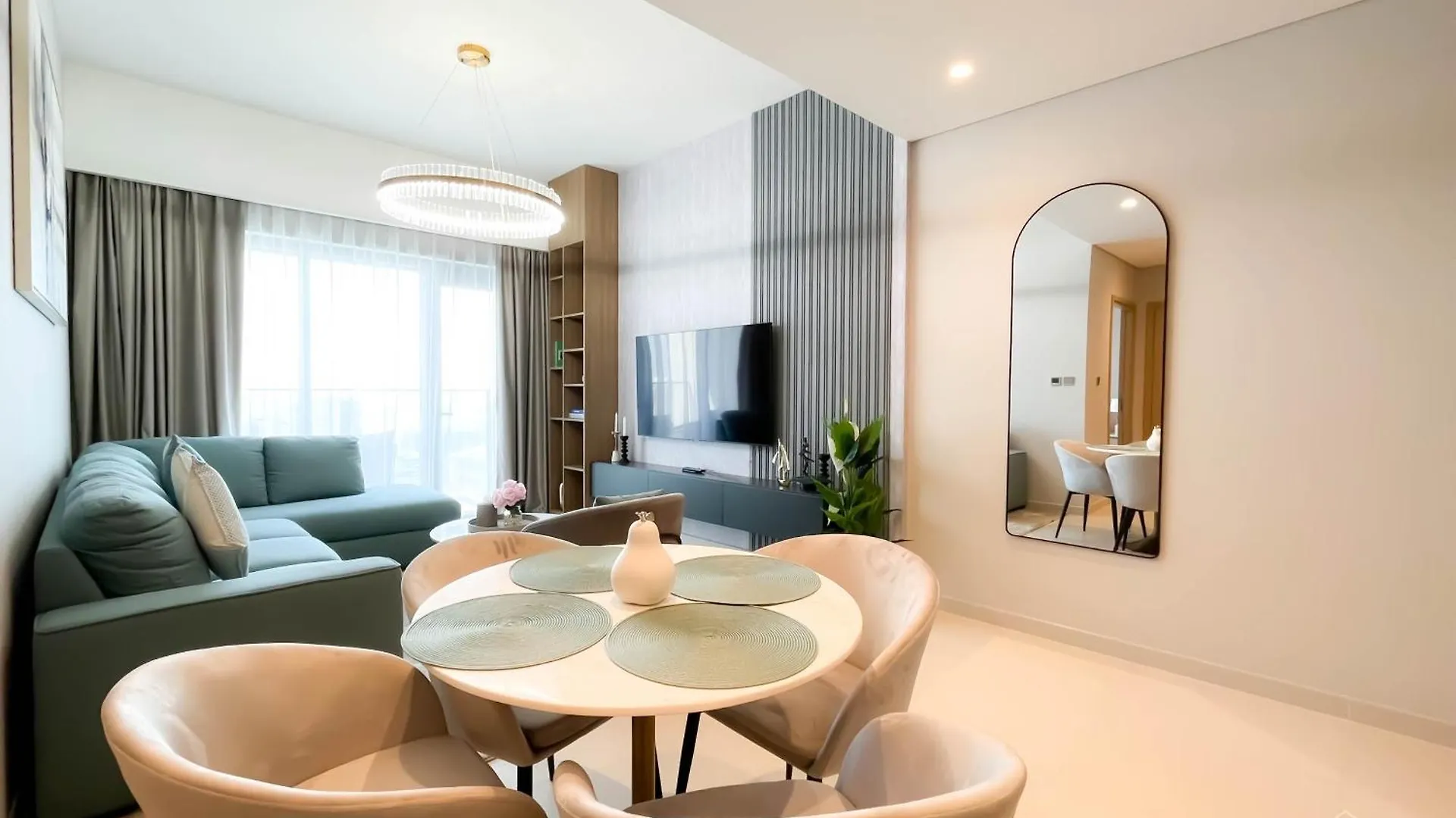 דובאי Burj Royale Luxury 1B Balcony & City View Downtown