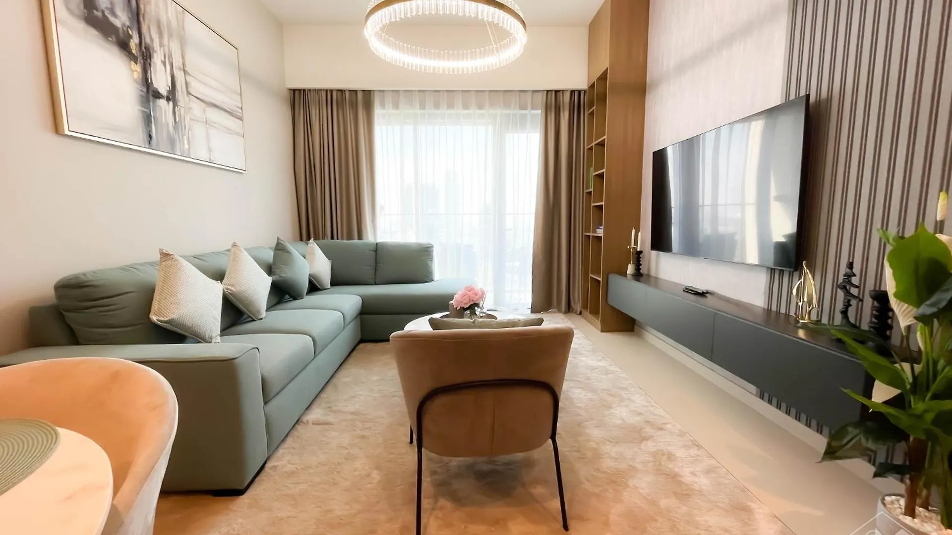 דובאי Burj Royale Luxury 1B Balcony & City View Downtown