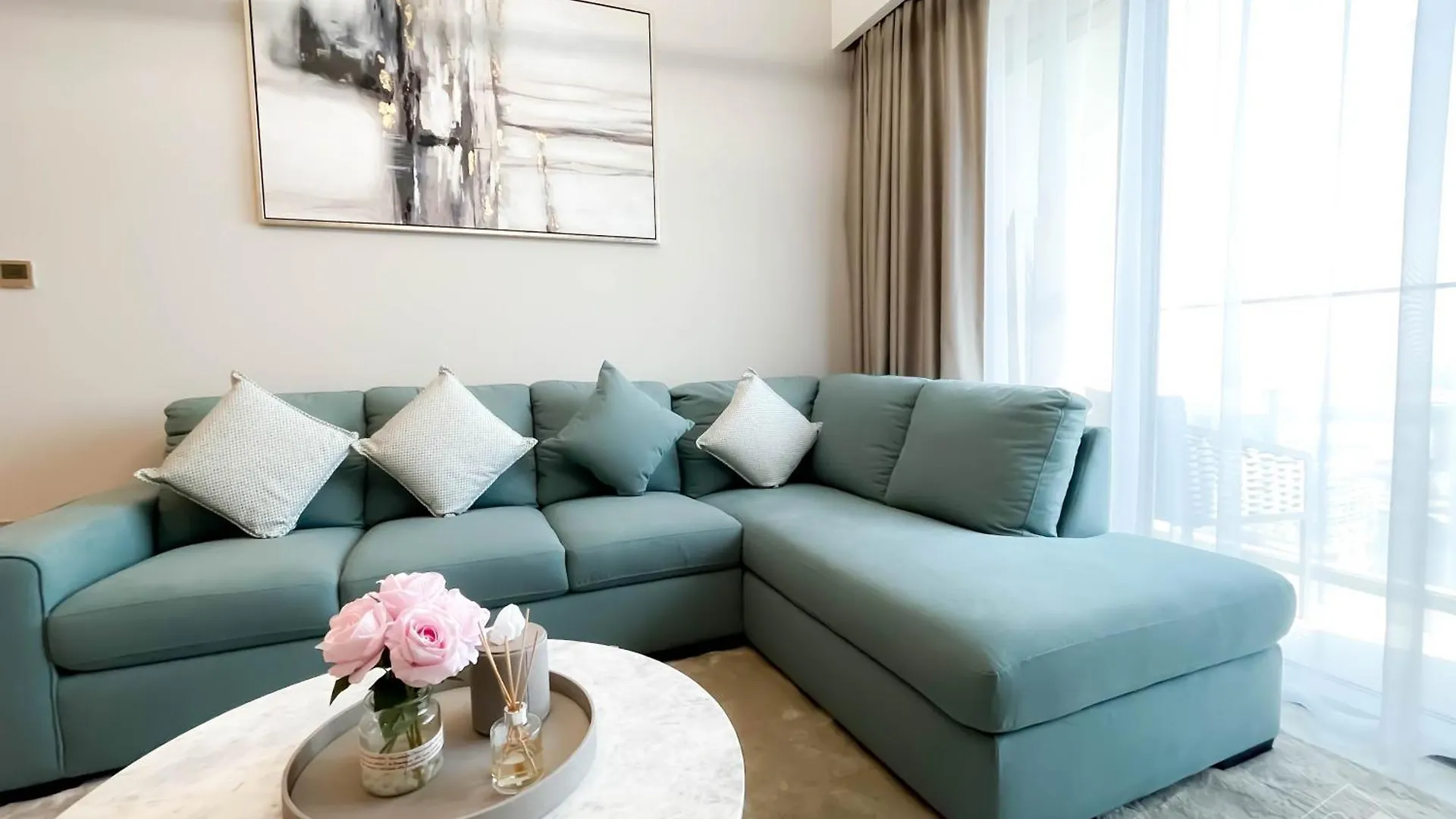 דובאי Burj Royale Luxury 1B Balcony & City View Downtown